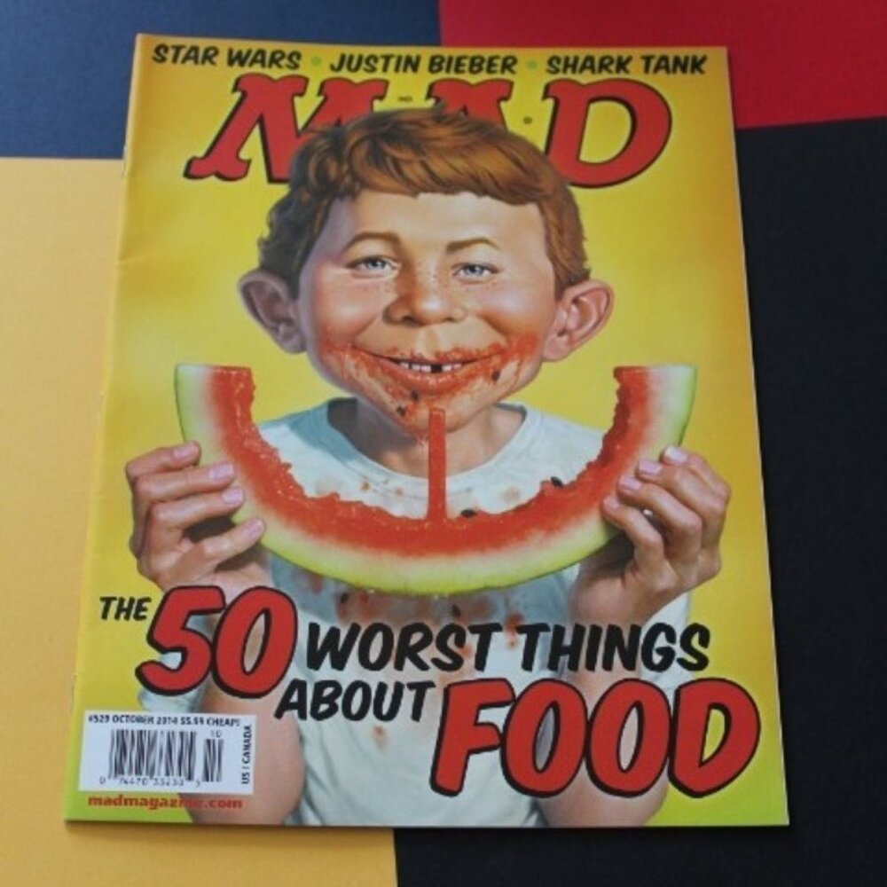 MAD Magazine #529 - October 2014 - The 50 Worst Things About Food